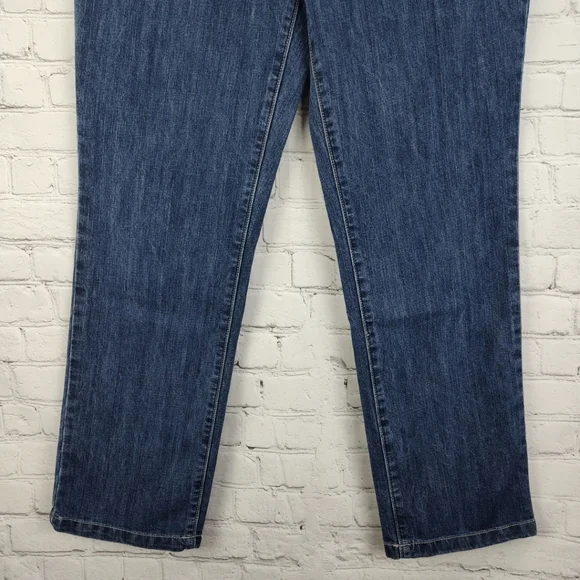 Christopher & Banks Petite Jeans Size 8P Embroidered Embellished Pocket - Picture 7 of 9